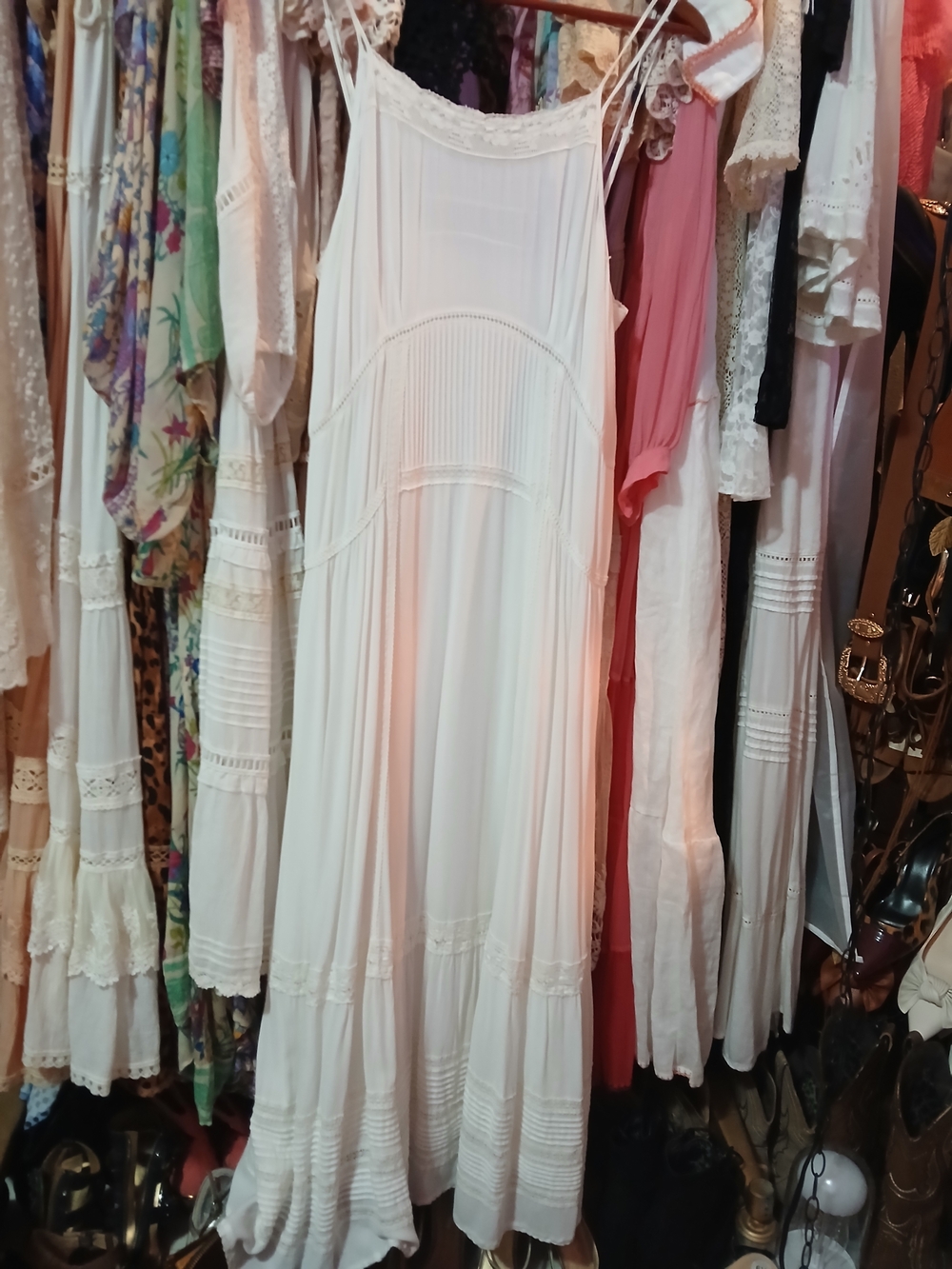 Spell Vintage Sienna Luxe Dress With Slip